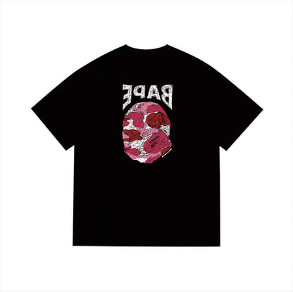 BAPE Ape Head Graphic Streetwear T-Shirt