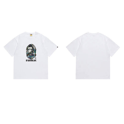 BAPE Ape Head Graphic Streetwear T-Shirt