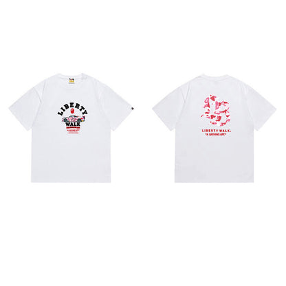 BAPE Ape Head Graphic Streetwear T-Shirt