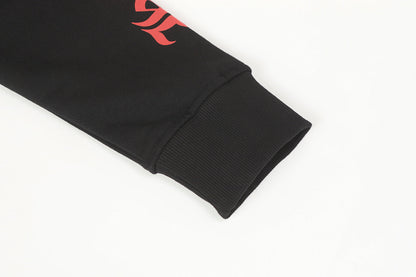 Chrome Hearts Graphic Zip-Up Hoodie