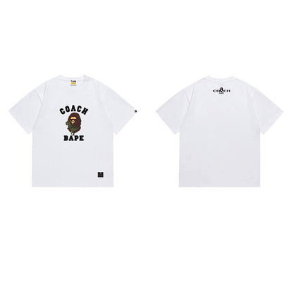 BAPE Ape Head Graphic Streetwear T-Shirt