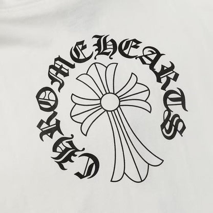 Chrome Hearts Graphic Zip-Up Hoodie