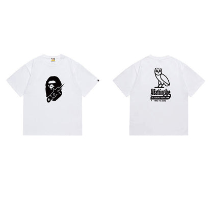 BAPE Ape Head Graphic Streetwear T-Shirt