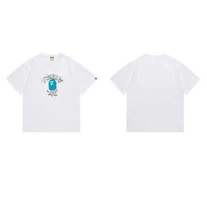BAPE Ape Head Graphic Streetwear T-Shirt
