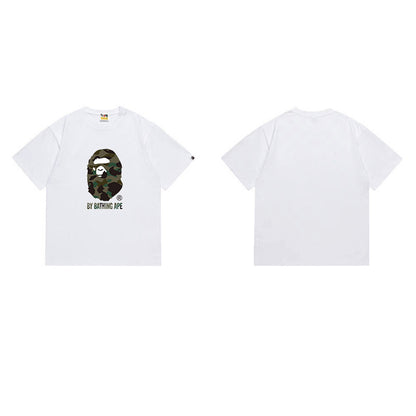 BAPE Ape Head Graphic Streetwear T-Shirt