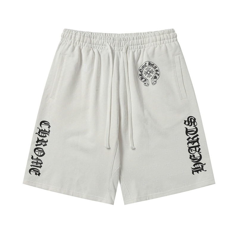 Chrome Hearts Distressed Cotton Shorts | Luxury Streetwear