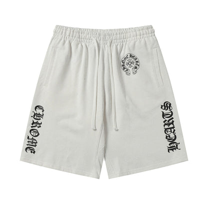 Chrome Hearts Distressed Cotton Shorts | Luxury Streetwear