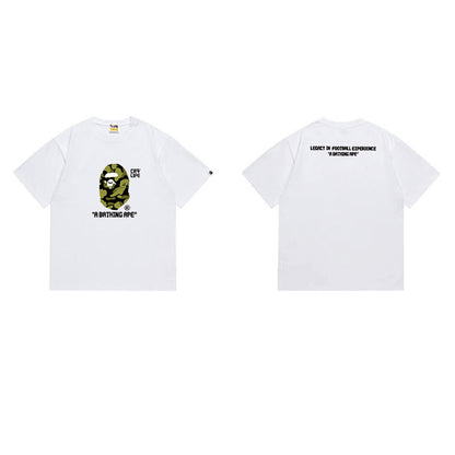 BAPE Ape Head Graphic Streetwear T-Shirt