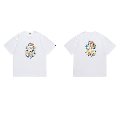 BAPE Ape Head Graphic Streetwear T-Shirt