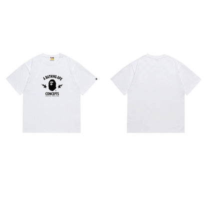 BAPE Ape Head Graphic Streetwear T-Shirt