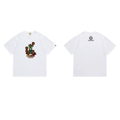 BAPE Ape Head Graphic Streetwear T-Shirt