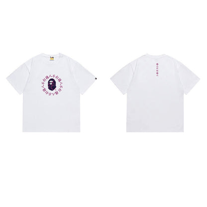 BAPE Ape Head Graphic Streetwear T-Shirt