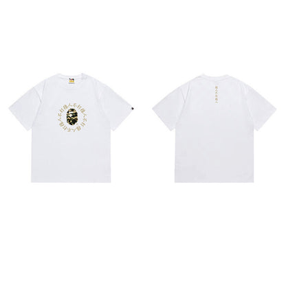 BAPE Ape Head Graphic Streetwear T-Shirt