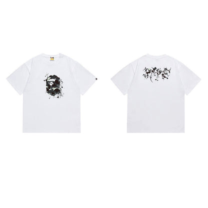 BAPE Ape Head Graphic Streetwear T-Shirt