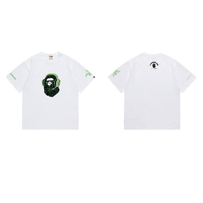 BAPE Ape Head Graphic Streetwear T-Shirt