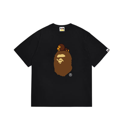 BAPE Ape Head Graphic Streetwear T-Shirt