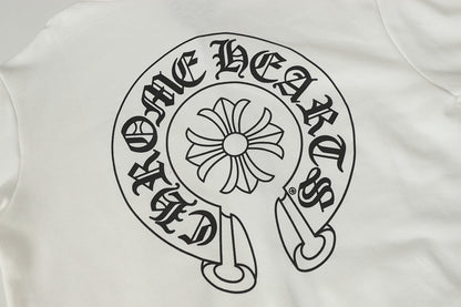 Chrome Hearts Graphic Zip-Up Hoodie