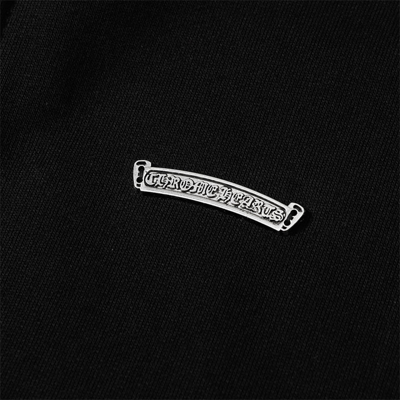 Chrome Hearts Graphic Zip-Up Hoodie