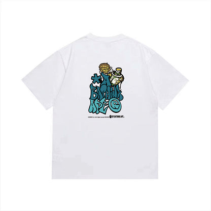 BAPE Ape Head Graphic Streetwear T-Shirt