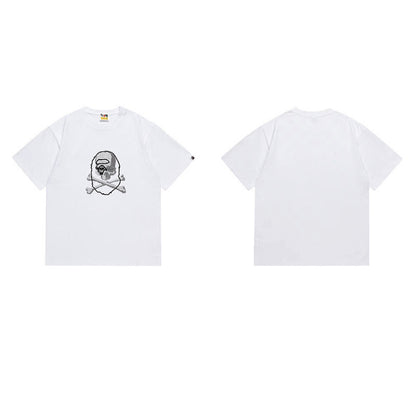 BAPE Ape Head Graphic Streetwear T-Shirt