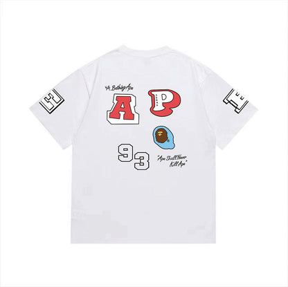 BAPE Ape Head Graphic Streetwear T-Shirt