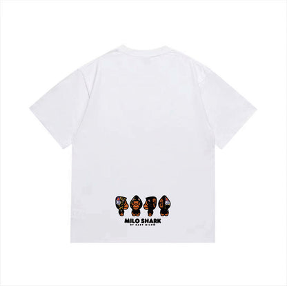 BAPE Ape Head Graphic Streetwear T-Shirt