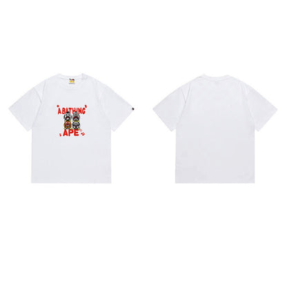 BAPE Ape Head Graphic Streetwear T-Shirt