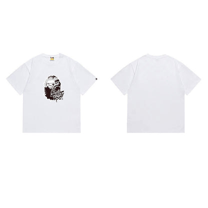 BAPE Ape Head Graphic Streetwear T-Shirt