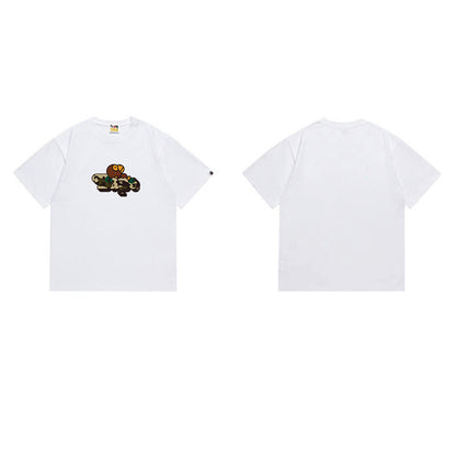 BAPE Ape Head Graphic Streetwear T-Shirt