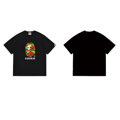 BAPE Ape Head Graphic Streetwear T-Shirt