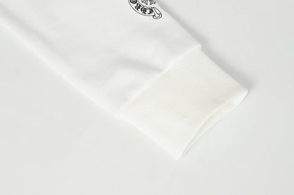 Chrome Hearts Graphic Zip-Up Hoodie