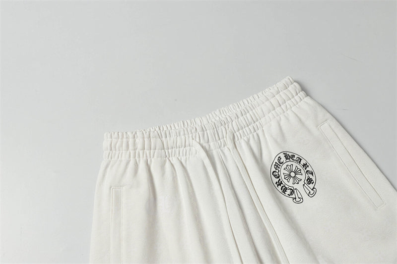 Chrome Hearts Distressed Cotton Shorts | Luxury Streetwear