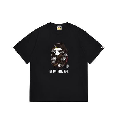BAPE Ape Head Graphic Streetwear T-Shirt