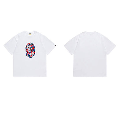 BAPE Ape Head Graphic Streetwear T-Shirt