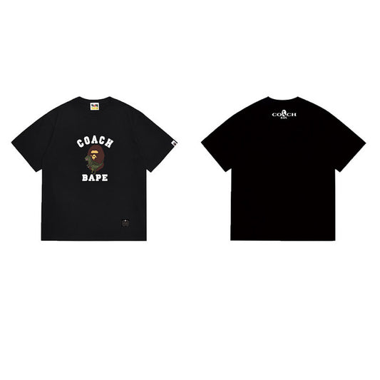 BAPE Ape Head Graphic Streetwear T-Shirt