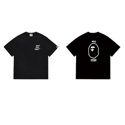 BAPE Ape Head Graphic Streetwear T-Shirt