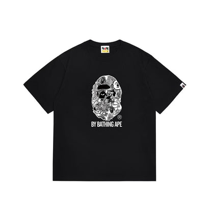 BAPE Ape Head Graphic Streetwear T-Shirt
