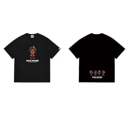 BAPE Ape Head Graphic Streetwear T-Shirt