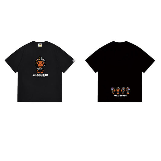 BAPE Ape Head Graphic Streetwear T-Shirt