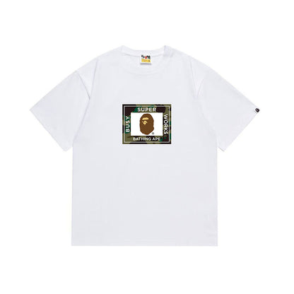 BAPE Ape Head Graphic Streetwear T-Shirt