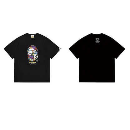 BAPE Ape Head Graphic Streetwear T-Shirt