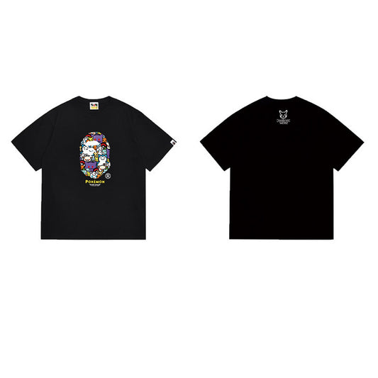 BAPE Ape Head Graphic Streetwear T-Shirt
