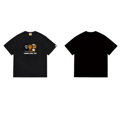 BAPE Ape Head Graphic Streetwear T-Shirt