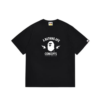 BAPE Ape Head Graphic Streetwear T-Shirt