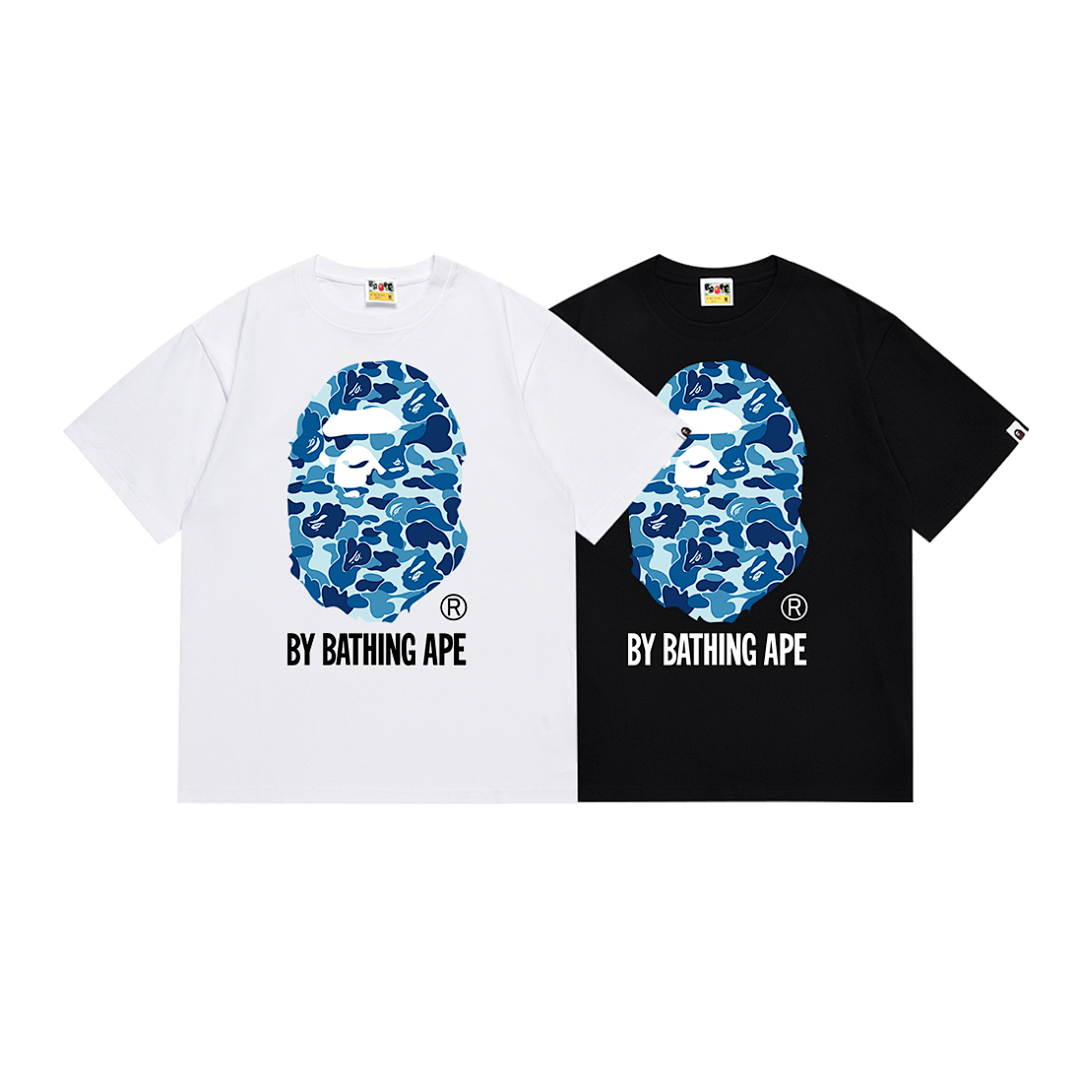 BAPE Ape Head Graphic Streetwear T-Shirt