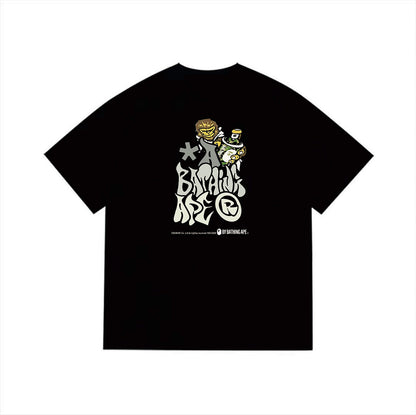 BAPE Ape Head Graphic Streetwear T-Shirt