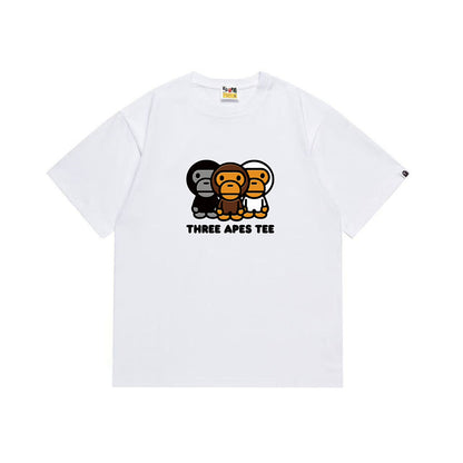 BAPE Ape Head Graphic Streetwear T-Shirt