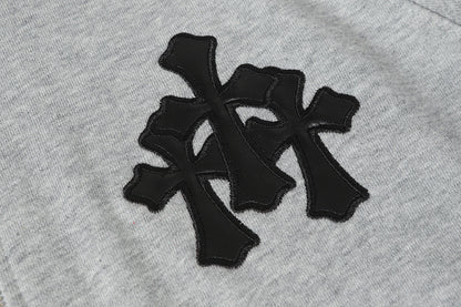 Chrome Hearts Graphic Zip-Up Hoodie