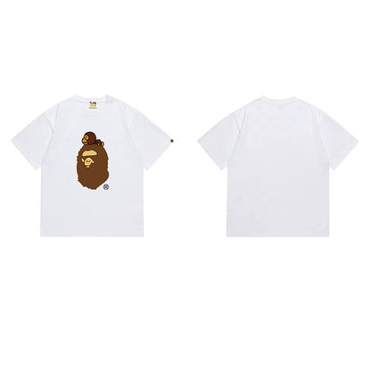 BAPE Ape Head Graphic Streetwear T-Shirt