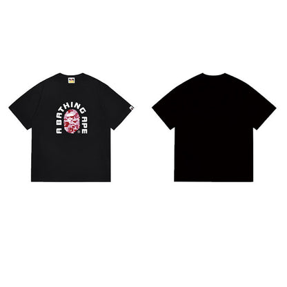 BAPE Ape Head Graphic Streetwear T-Shirt
